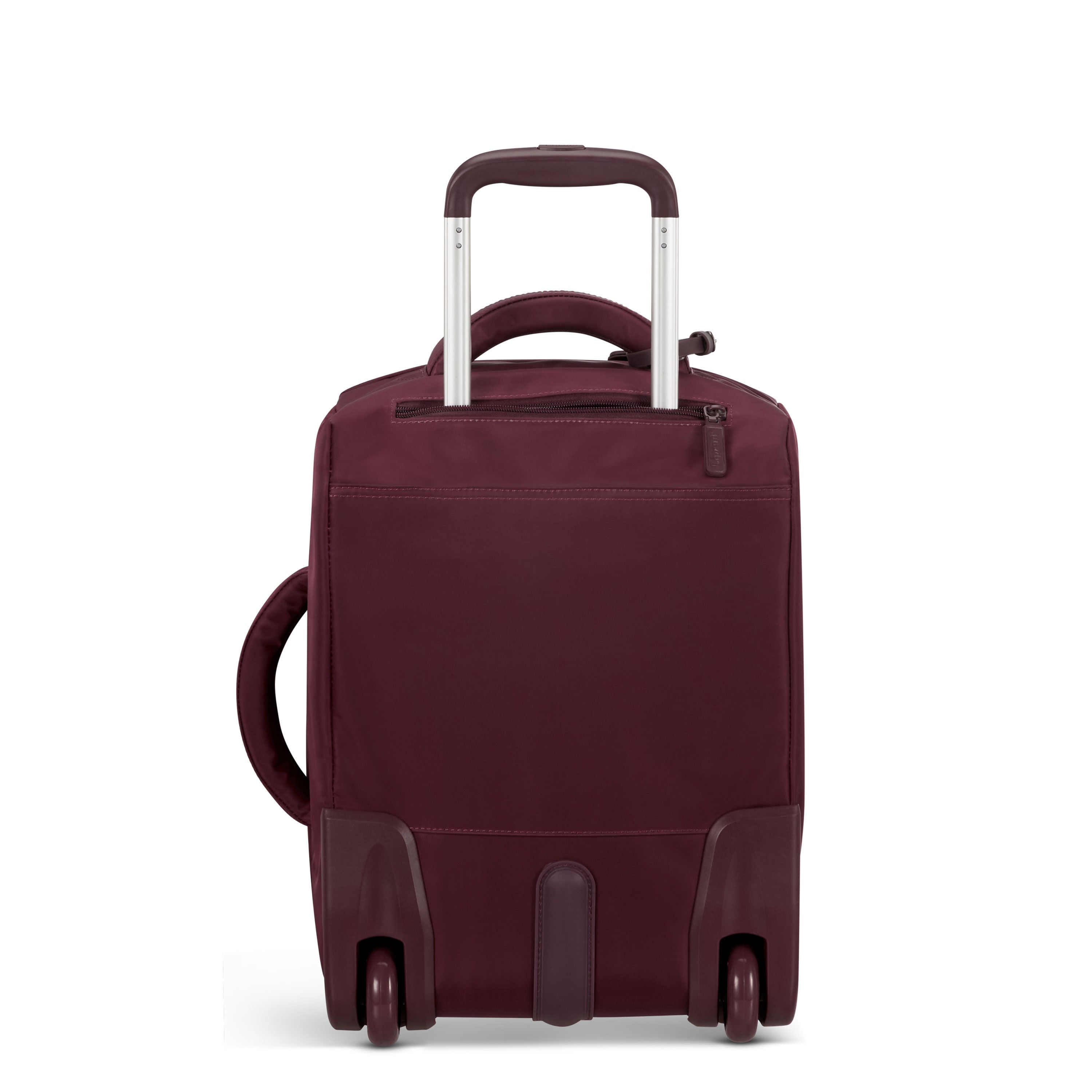 Lipault Foldable Plume Mini Cabin Upright, Bordeaux, Back Image image number 4